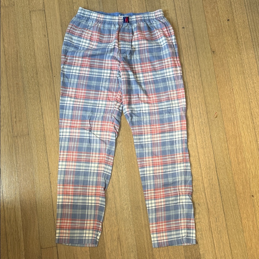 Johnnie-O Plaid Lounge Pants boys size 14 pajama pants